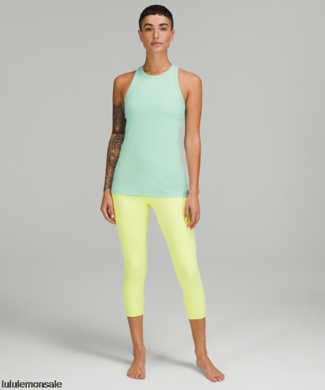 Lululemon Damen DELULU551 | Wild Mint Align Hüftlanges Tanktop Mit Racerback Nur Online